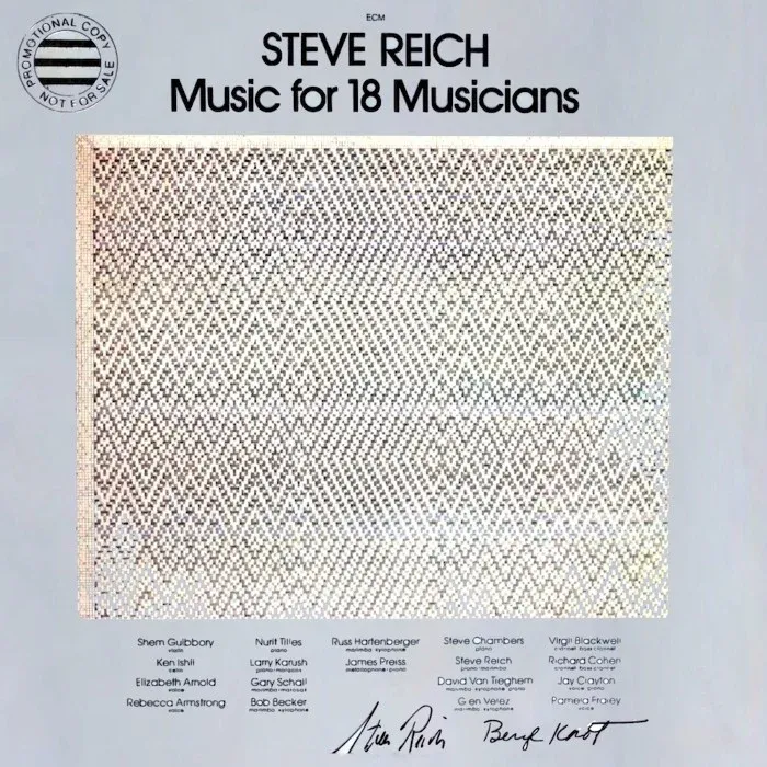 Music for 18 Musicians Cover